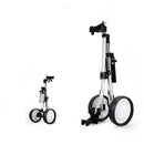 CuteHairy Lightweight 2-Wheel Folding Golf Push Cart – Aluminium Frame