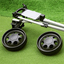 CuteHairy Lightweight 2-Wheel Folding Golf Push Cart – Aluminium Frame