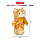 Daphne's Calico Cat Novelty Headcover, Gold