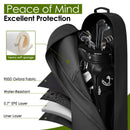 DAREKUKU Golf Travel Bag with Wheels and Storage