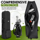 DAREKUKU Golf Travel Bag with Wheels and Storage