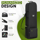 DAREKUKU Golf Travel Bag with Wheels and Storage
