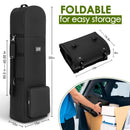 DAREKUKU Golf Travel Bag with Wheels and Storage