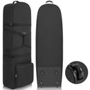 DAREKUKU Soft Golf Travel Bag with Wheels – Black