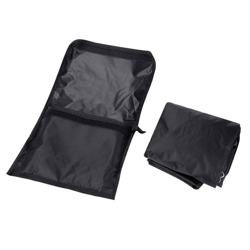 DEWIN Bag Rain Cover, Bag Cover Rain Bag Covers Rainproof Silk Durable Waterproof Travel Cover Rain Coat for Bag (Black)