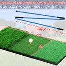 EagleGlo Golf Practice Net Set – 10x7ft Backyard Training Kit