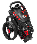 EZE Glide Compact 3-Wheel Golf Trolley – Black