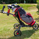 Longridge EZE Glide Smart Fold Golf Trolley – Charcoal/Lime