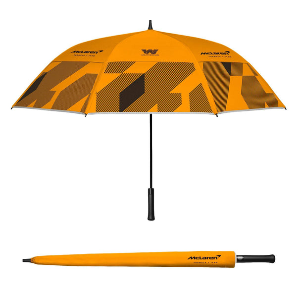 F1, McLaren, Weatherman, Golf Umbrella Windproof Large 62/68 Inch, Lando Norris, Oscar Piastri, Automatic Open, Extra Large Oversized,Sun Protection Ultra Rain & Wind Resistant Stick Umbrellas