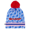 Manchester United Retro Bobble Hat – 1990 Blue Away Colours