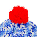 Manchester United Retro Bobble Hat – 1990 Blue Away Colours