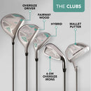 Fazer CTR22 Ladies Complete Golf Club Set with Cart Bag