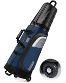 Findway Hard Top Golf Travel Bag with Wheels