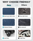 Findway Hard Top Golf Travel Bag with Wheels