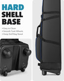 Findway Golf Travel Bag with Removable Pad & Wheels