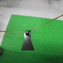 FINGER TEN Golf Swing Trainer Aid Swing Plate Practice Alignment Stick Base Iron Plate Improve Your Golf Aim for Men Women Kids Outdoor Indoor Game (1 Pack-Stick Training Iron Plate)…