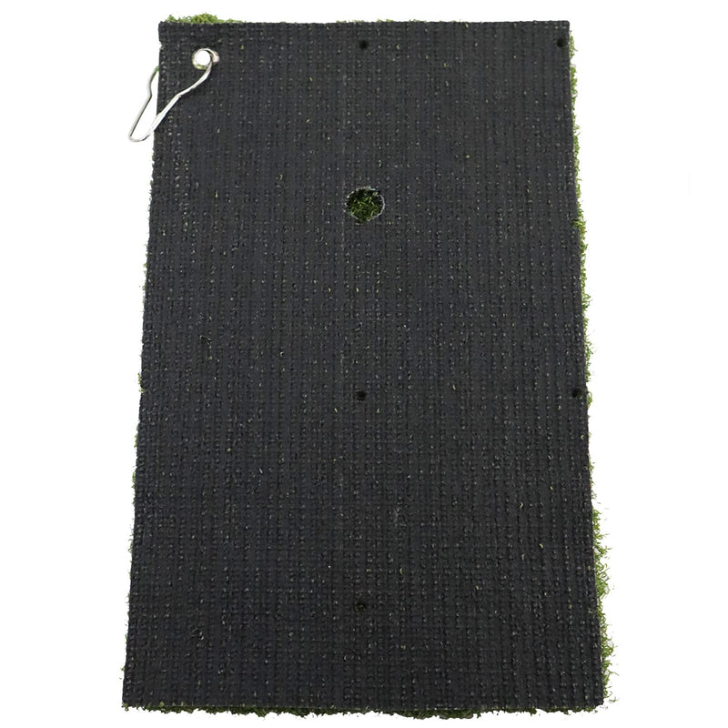 Golf Mat Turf Winter Rules Fairway Hitting Mats with Clip and Hole for Garden Backyard Indoor Outdoor Lightweight Portable (35 * 20cm Short grass)