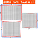 Golf Practice Barrier Net 10x15ft, Golf High Impact Ball Hitting Net Containment with Mat and Tees Heavy Duty for Training Hockey Baseball Soccer Volleyball (10x15 ft)