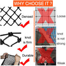 Golf Practice Barrier Net 10x15ft, Golf High Impact Ball Hitting Net Containment with Mat and Tees Heavy Duty for Training Hockey Baseball Soccer Volleyball (10x15 ft)