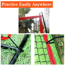 Golf Practice Barrier Net 10x15ft, Golf High Impact Ball Hitting Net Containment with Mat and Tees Heavy Duty for Training Hockey Baseball Soccer Volleyball (10x15 ft)