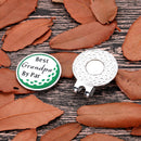 Best Grandpa by Par Golf Ball Marker & Hat Clip Gift Set