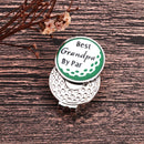 Best Grandpa by Par Golf Ball Marker & Hat Clip Gift Set
