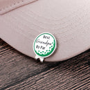 Best Grandpa by Par Golf Ball Marker & Hat Clip Gift Set