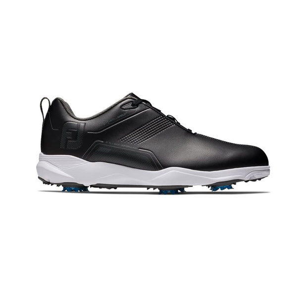 FootJoy 57700065M Men's eComfort Golf Shoe, UK Medium, Black/Black