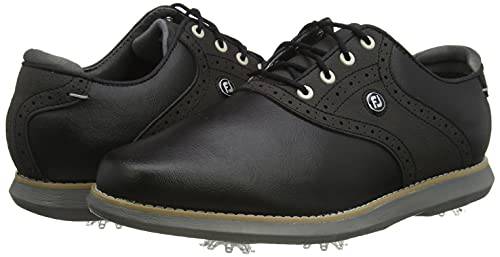 FootJoy FJ Traditions Women's Golf Shoes, Black