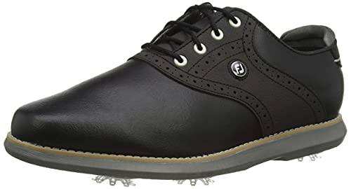 FootJoy FJ Traditions Women's Golf Shoes, Black