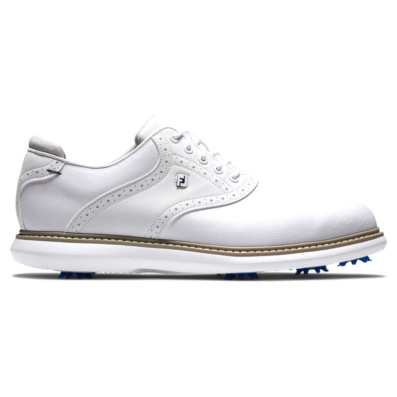 FootJoy Men's FJ Traditions Golf Shoes, White