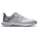FootJoy Men's Prolite Golf Shoe, White/Grey