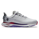 FootJoy Pro/SLX Women's Golf Shoe, White/Silver/Multi, 6.5 UK
