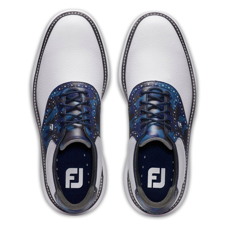 FootJoy Traditions White/Navy/Multi