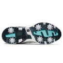 FootJoy Women's Hyperflex Boa Golf Shoe, White/Ice Blue/Purple