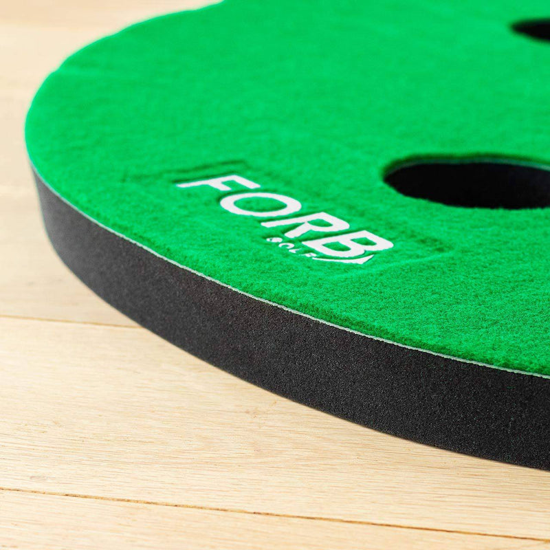 FORB Home Golf Putting Mats - Professional Indoor Golf Putting Practice with 3 Holes (12ft)