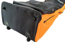 Fortitude Golf Travel Cover with Wheels – Black/Orange