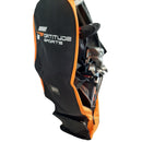 Fortitude Golf Travel Cover with Wheels – Black/Orange