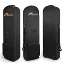 Fortitude Golf Travel Cover with Wheels – Black/Orange