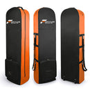 Fortitude Golf Travel Cover with Wheels – Black/Orange