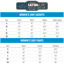 FROGG TOGGS Women's Ultra-lite2 Waterproof Breathable Protective Rain Suit One Piece, Carbon