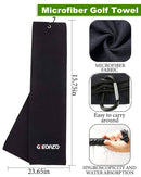 Geeorzo 7-Piece Golf Accessories Gift Set – Black Edition