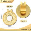 GEYGIE I Know I Play Like a Girl Try to Keep Up Pink Gold Golf Ball Marker with Magnetic Hat Clip, Golf Accessories for Women, Golf Gift for Women Golfer Sister Daughter, Birthday Gift for Golf Fan?C?