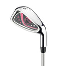 GolfGirl FWS3 Ladies Left-Hand Golf Set with Cart Bag – Pink