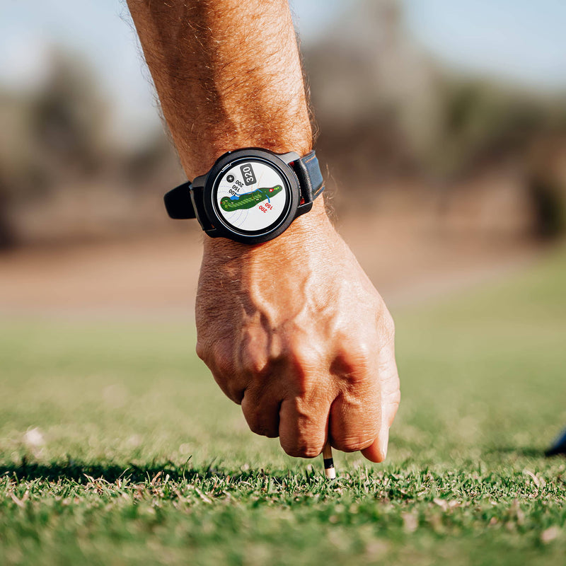 GolfBuddy Aim W12 GPS Golf Watch - Full Colour Touch Screen - Green Undulation, Hole Preview, Smartest Way to Play