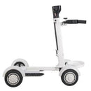 GolfTed E-Rider 4-Wheel Electric Golf Scooter – Silver