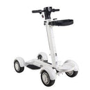 GolfTed E-Rider 4-Wheel Electric Golf Scooter – Silver