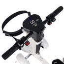 GolfTed E-Rider 4-Wheel Electric Golf Scooter – Silver