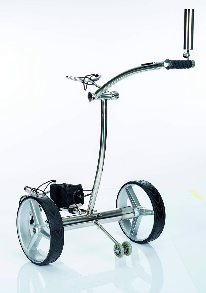 GT-R Electric Golf Trolley Stainless Steel Remote Control Including 10 Accessories