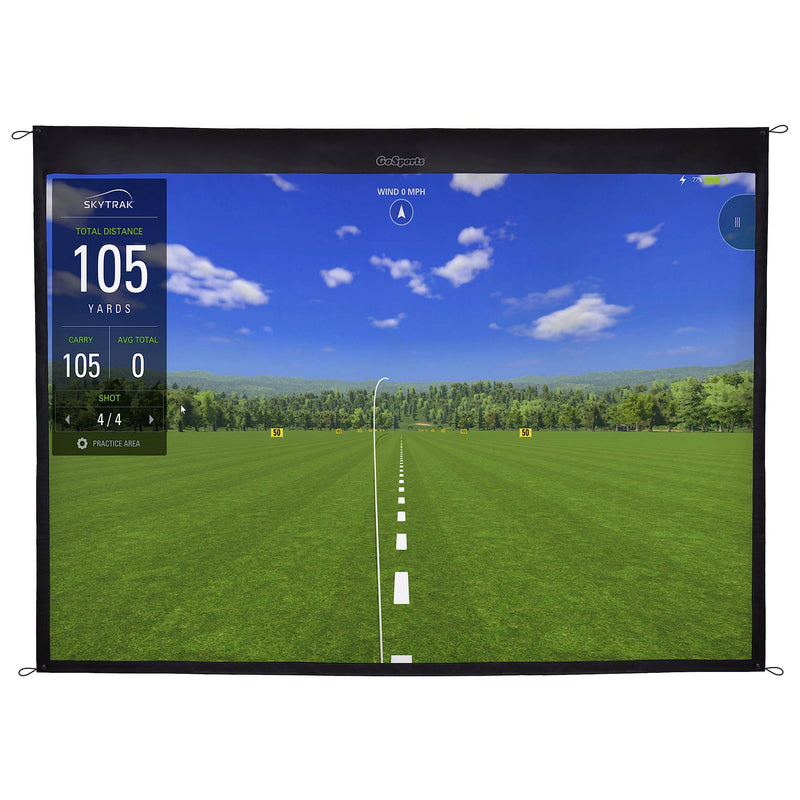 GoSports 10 ft Golf Simulator Impact Screen